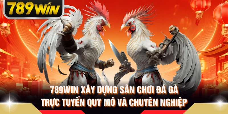 789WIN xây dựng sân chơi đá gà trực tuyến quy mô và chuyên nghiệp 