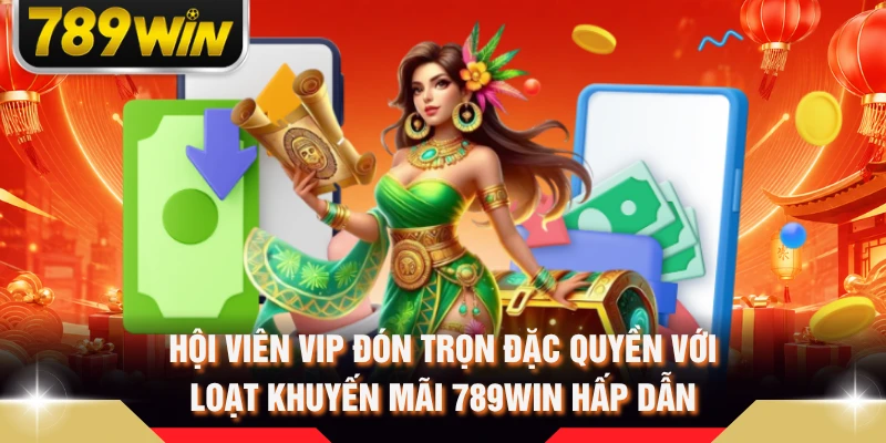 Hội viên VIP đón trọn đặc quyền với loạt khuyến mãi 789WIN hấp dẫn 